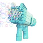 VGRASSP 32 Hole Electric Gatling bubble Gun for Kids