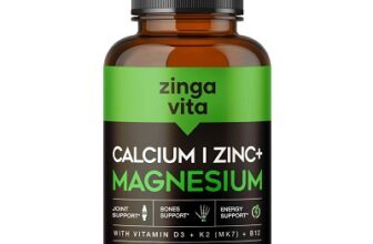 Zingavita Calcium Magnesium & Zinc Tablets with Vitamin D3, K2 & B12