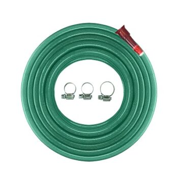 Cinagro 30 Meters Braided Hose Pipe with Tap Adapter