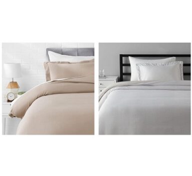 amazon basics Comforter Cover Set with Pillow Cover
