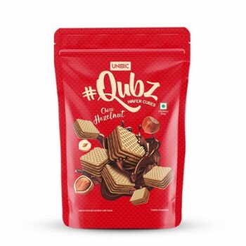 Unibic Chocolate Hazelnut Crispy Wafer Cubes 150g