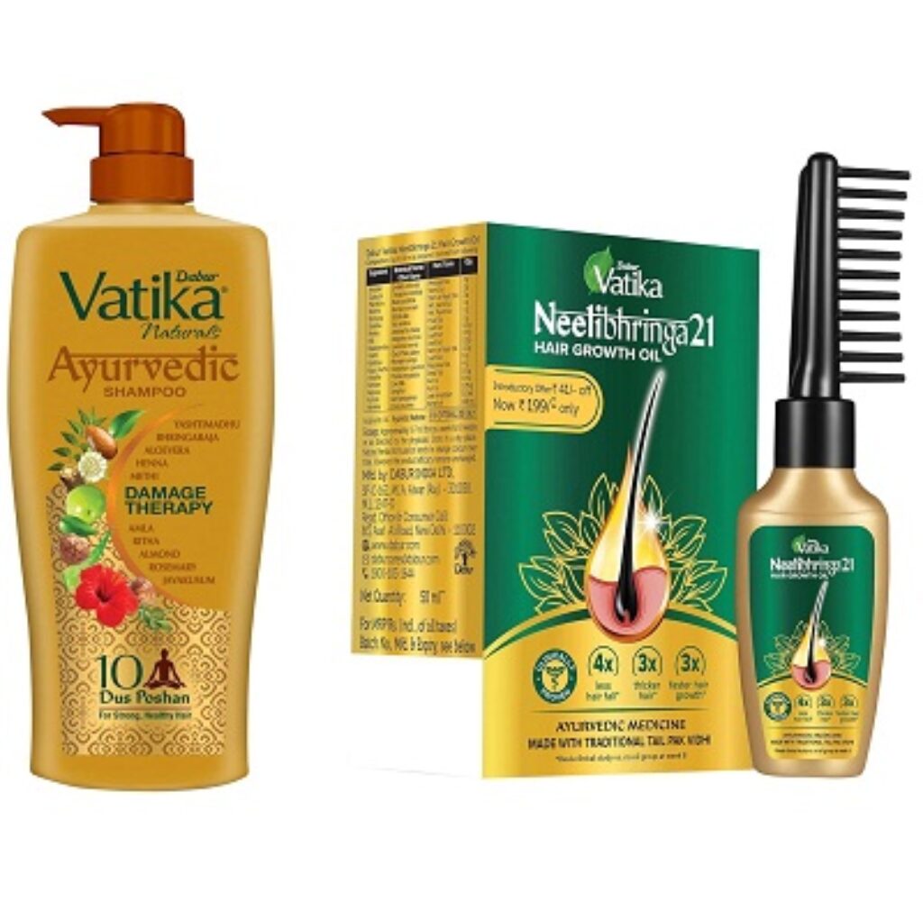 DABUR Vatika Ayurvedic Shampoo