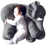 DearJoy Polyester Big Size Fibre Filled Stuffed Animal Elephant Soft Toy
