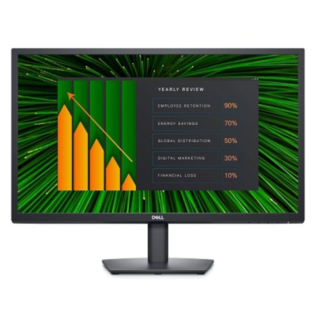 Dell-E2423HN (60.45cm) FHD Monitor 1920x1080@60 Hz, VA Panel, Brightness 250 cd/m², Anti-Glare, Colour Gamut 72% (CIE 1931), 83% (CIE 1976),