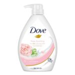 Dove Soothing Rose & Aloe Vera Body Wash Pump Bottle