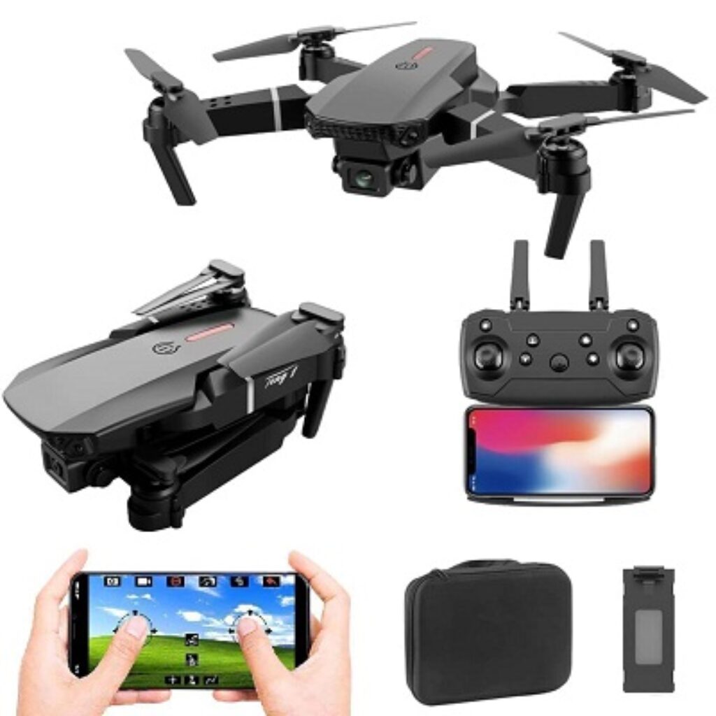 Plenus Foldable GPS FPV Drone with 1080P HD 4k Camera Live Video