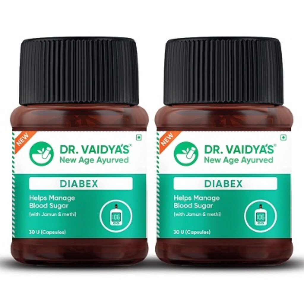 DR. VAIDYA'S new age ayurveda Diabex Capsules Ayurvedic