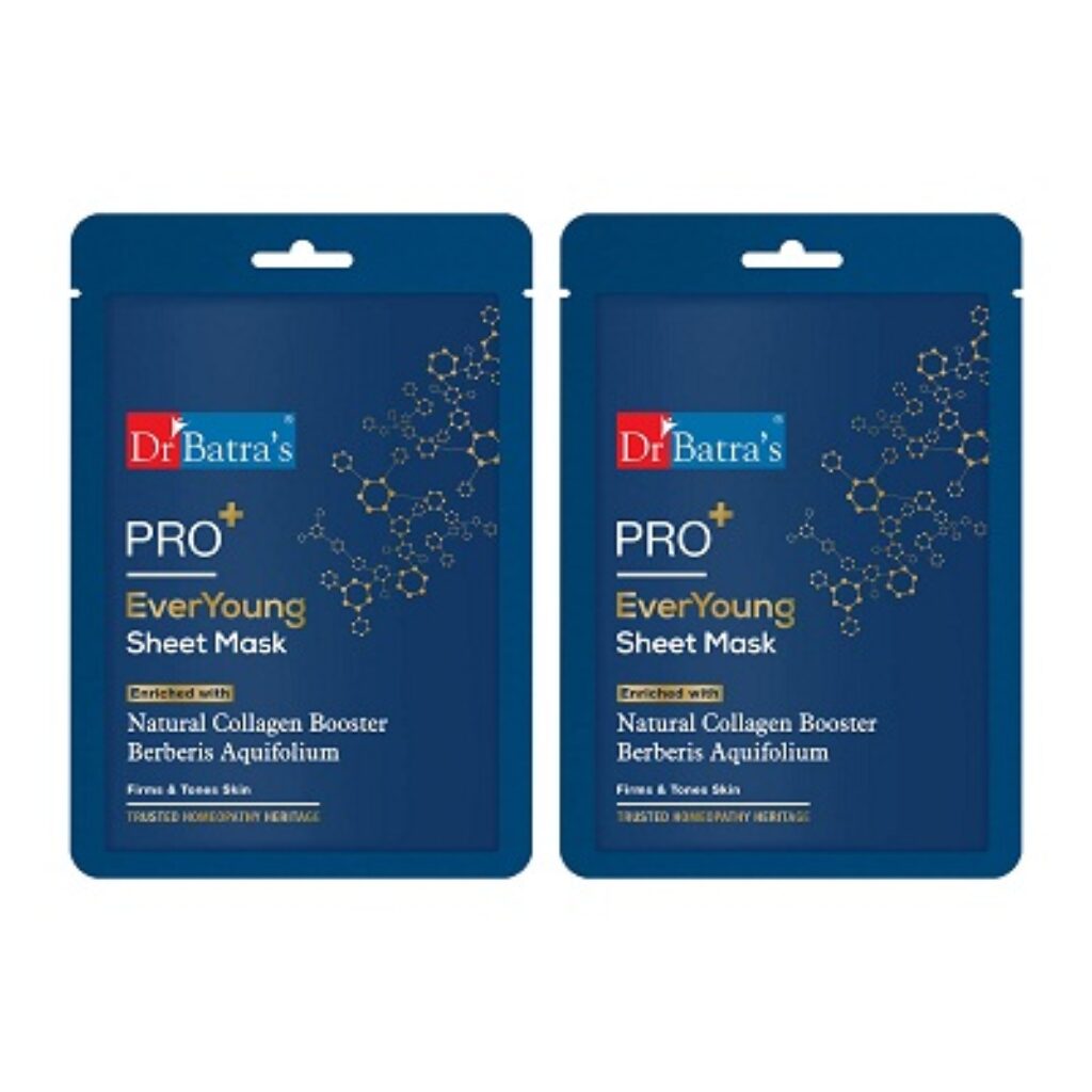 Dr Batra's PRO+ Everyoung Sheet Mask (25g),(Pack of 2)