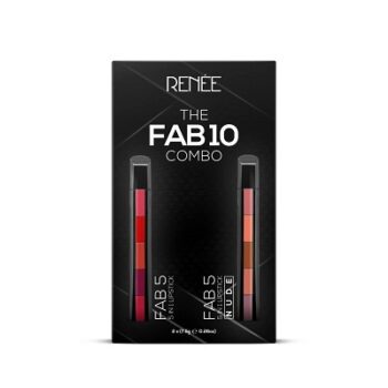 RENEE Fab 10 Combo, 7.5gm each| Five Shades In One