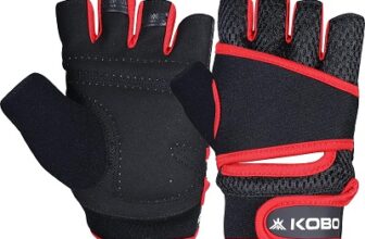 Kobo WTG-63 Weight Lifting Gym Gloves Hand Protector for Fitness Training
