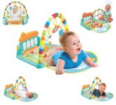 Supreme Deals® Latest Baby’s Piano Gym Kick and Play Multi-Function ABS High Grade Plastic Piano Baby Gym and Fitness Rack with Hanging Rattles,