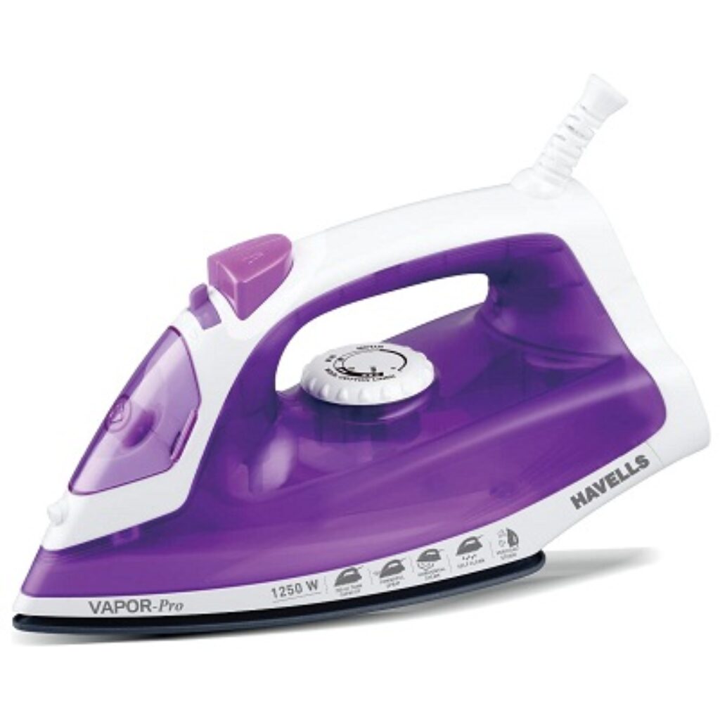 Havells Vapor Pro 1250 Watt Steam Iron with Powerfull Steam Spay