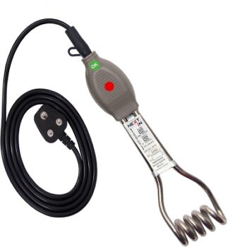 NEXT iN SmartChoice Water Heater Rod with Indicator 2000 W Shock Proof Immersion Heater Rod
