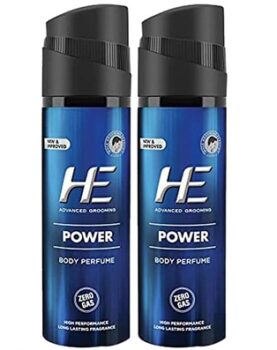 HE Power Men's Perfume, 120ml (Pack of 2)