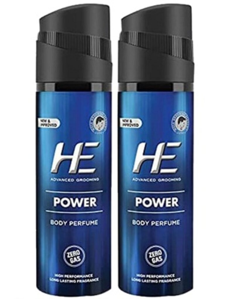 HE Power Men's Perfume, 120ml (Pack of 2)