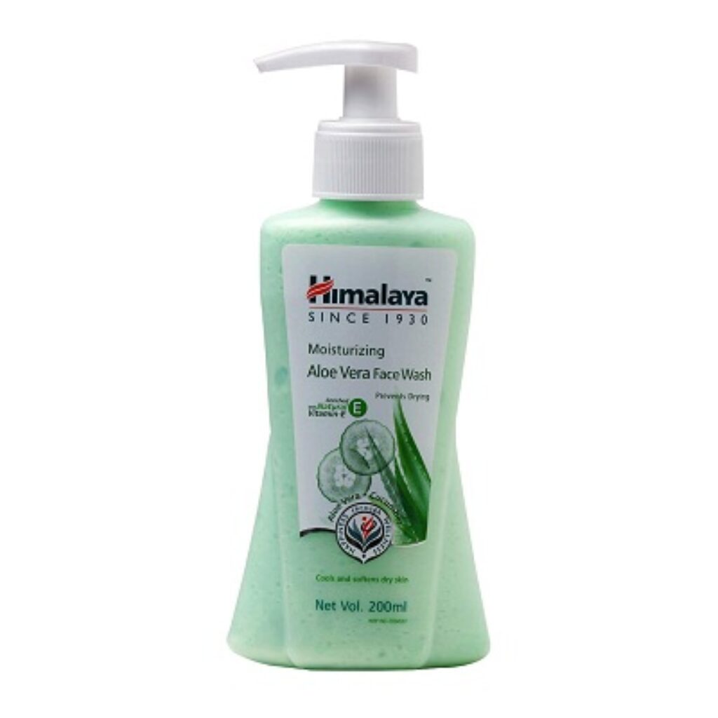 Himalaya Moistur Aloe Vera Face Wash, 200ml