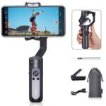Hohem iSteady X - 3-Axis 259g Lightweight Smartphone Gimbal Foldable Handheld Pocket Stabilizer Youtuber Vlogger Live Video for iPhone 11 Pro Max X XS, Android