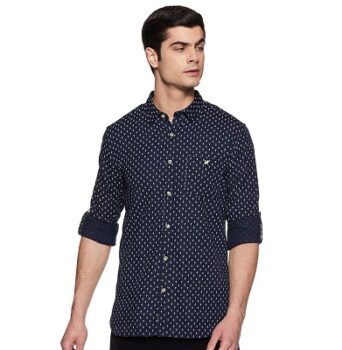 Amazon Brand - House & Shields Men Casual Shirt