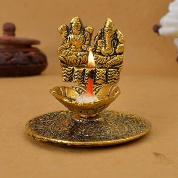 JAIPUR ACE Lakshmi Ganesh Gold Plated