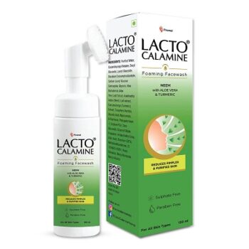 Lacto Calamine Neem Aloe Turmeric Foaming Face wash