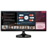 LG 25-Inch (64.5 Cm) UltraWide Multitasking Monitor with Full HD (2560 x 1080) Pixels IPS Panel, HDMI Port, AMD Freesync - 25UM58 (Black)