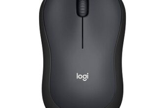 (Refurbished) Logitech M221 Silent Wireless Mouse- Charcoal - USB