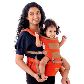 LuvLap Royal Hip Seat Baby Carrier with 4 Carry Positions