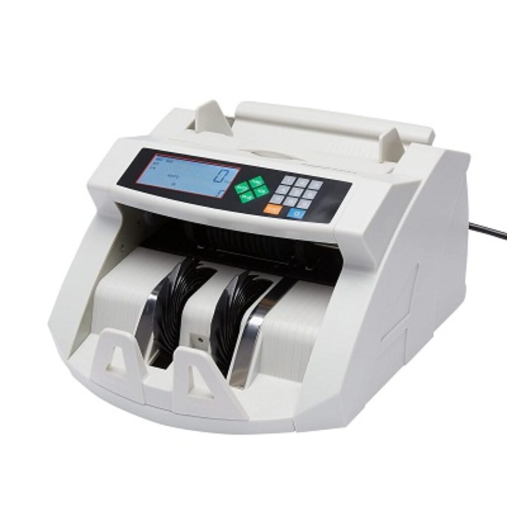 Amazon Basics Money Counting Machine with Fake Note Detection