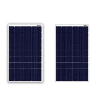 Microtek Polycrystalline Solar PV Module for Home, Office & Shops (165W-12V(Pack of 2))