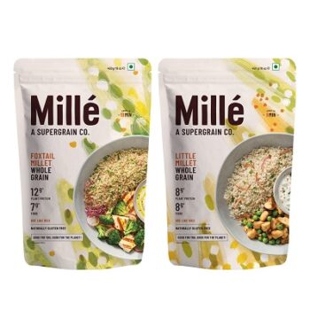 Mille Foxtail Millet and Little Millet Whole Grains Combo