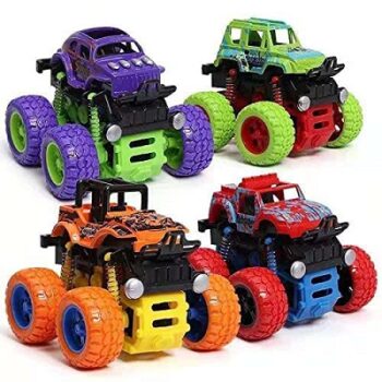 Jack Royal Monster Truck Toys for Kids Friction Powered Monster Truck