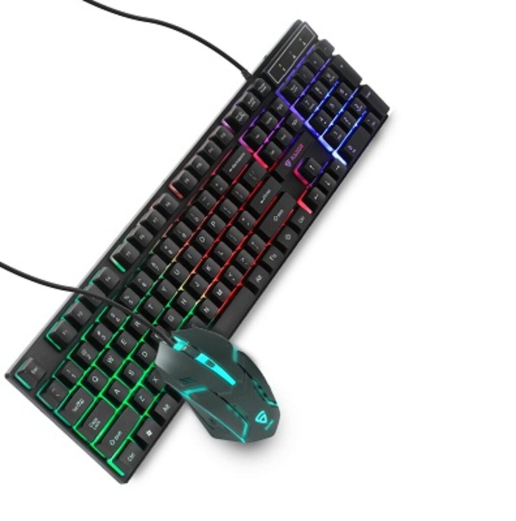 RAEGR RapidGear X30 Wired Rainbow Backlight Keyboard