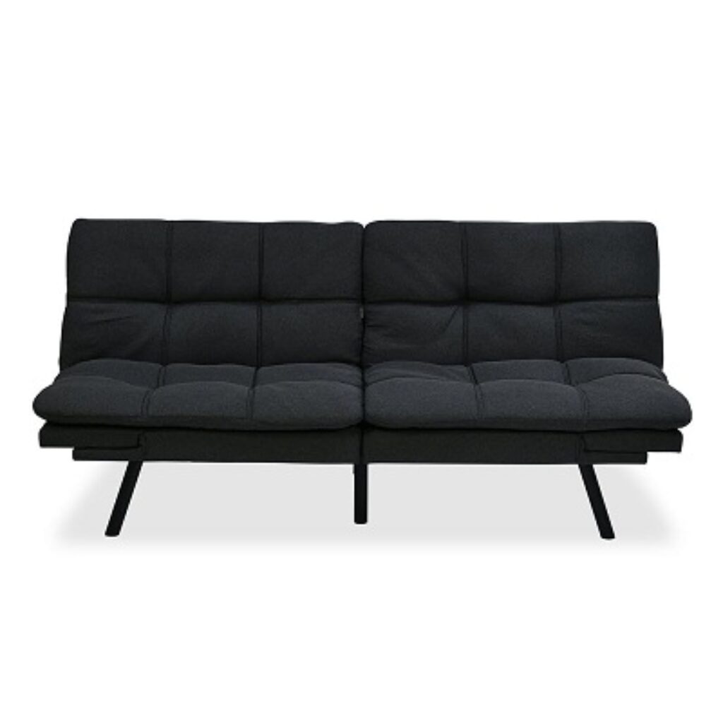 Nilkamal Oberon Futon Fabric Upholstered Foldable Sofa Cum Bed