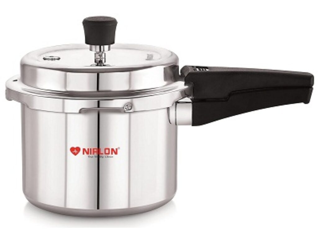 NIRLON ECO Outer Lid Gas Compatible Pressure Cooker