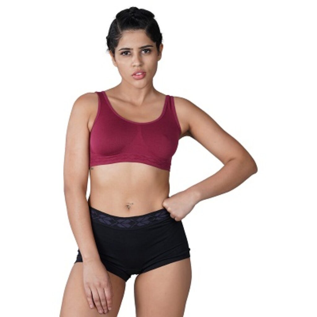 Nivia 8012 Polyester Air Bra Top, XS