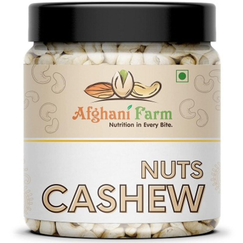 Afghani Farm 100% Natural and Premium Whole Cashew Nuts