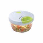 Pringle Mini Handy and Compact Chopper with 3 Blades for Effortlessly Chopping Vegetables and Fruits for Your Kitchen, 400 ml