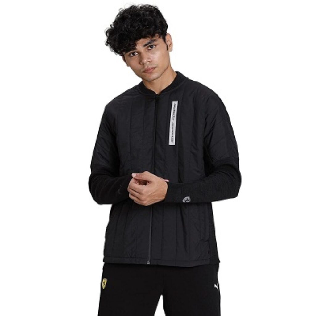 Puma Men's Polyester Round Neck Jacket