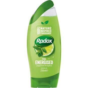 Radox Shower Gel Feel Energized, 250 ml
