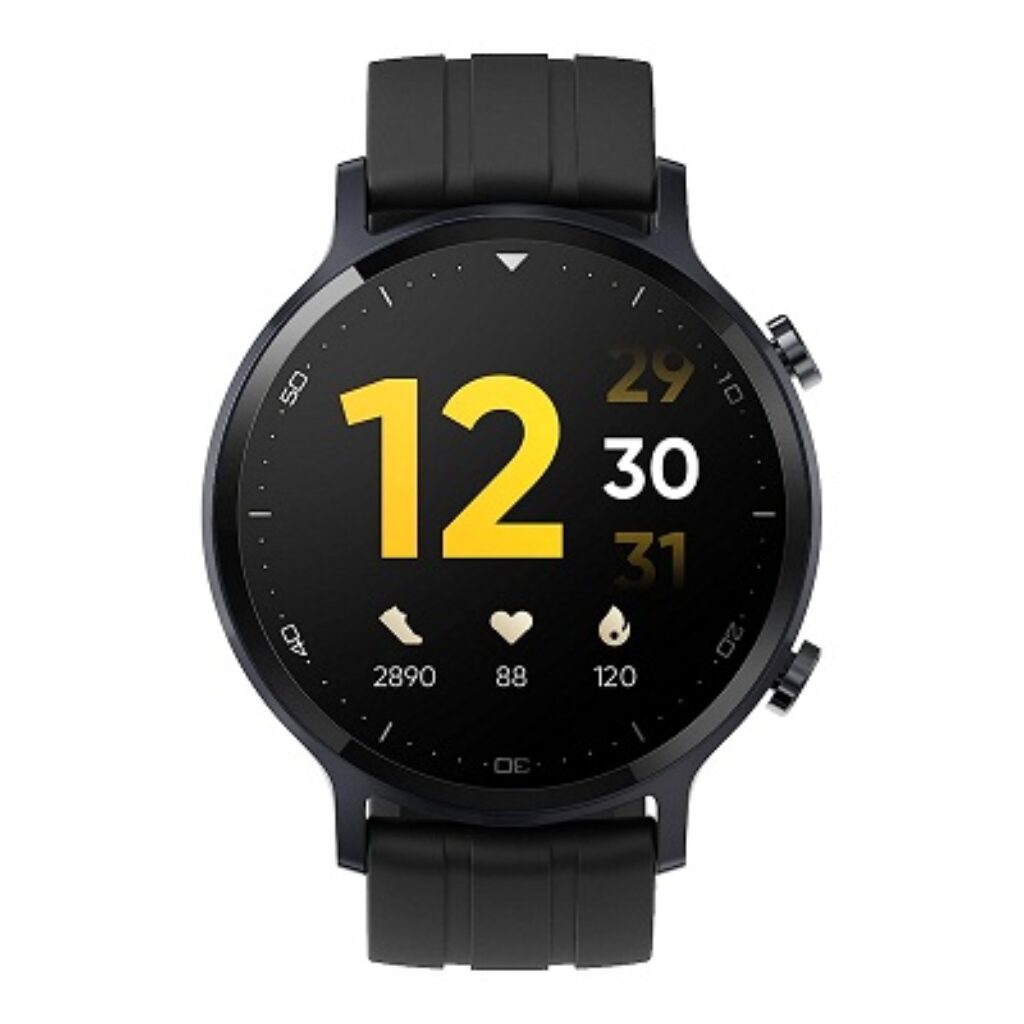 realme Smart Watch S with 3.30 cm (1.3") TFT-LCD Touchscreen, 15 Days Battery Life, SpO2 & Heart Rate Monitoring, IP68 Water Resistance, Black