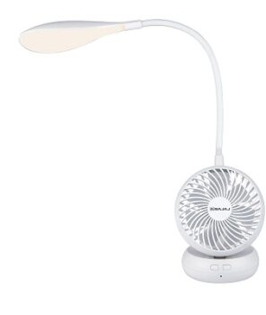 Bajaj AirLight 85 mm Personal Rechargeable Fan with Task lighting