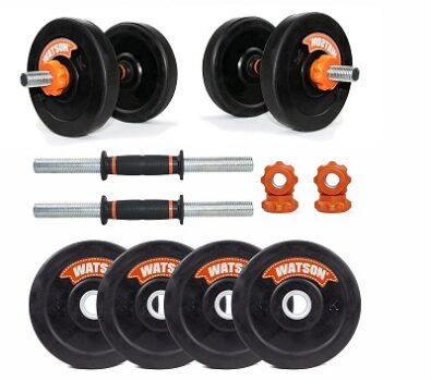 WATSON Rubber Weight Plates with Metal Bush