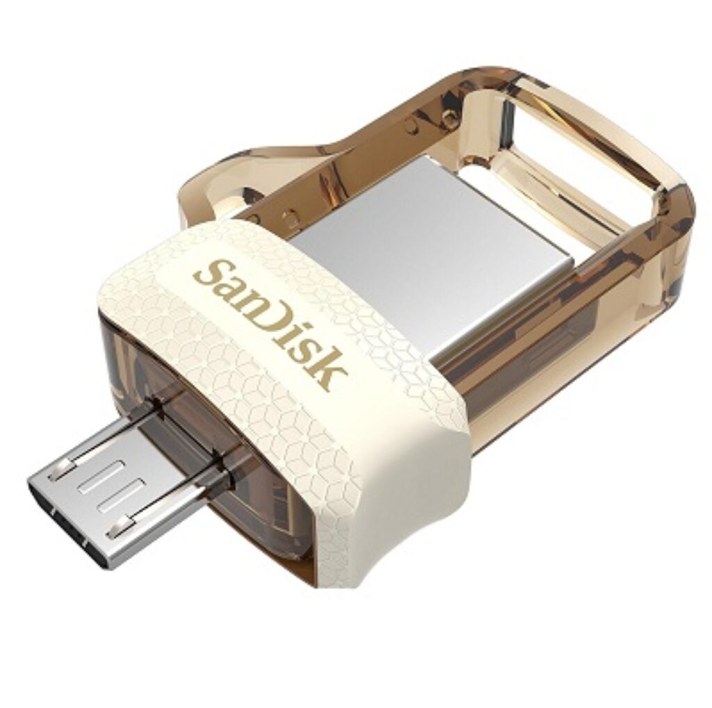 SanDisk SDDD3-032G-I35GW Ultra Dual 32GB USB 3.0 OTG Pen Drive (Gold)