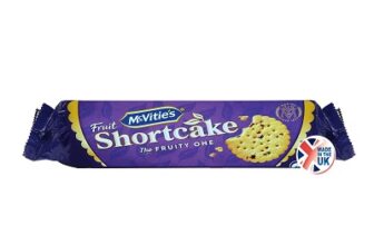 McVitie's UK (Imported) Fruit Shortcake Biscuits with currants, 200g