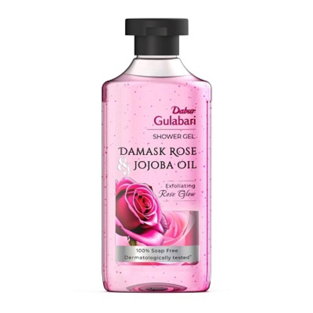 Dabur Gulabari Shower Gel - Damask Rose & Jojoba Oil - 250ml