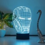 starLaser 3D Illusion Iron Man534 Acrylic Led Lamp