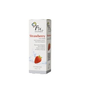 Fixderma vitamin C Strawberry facewash, Cleanses and tightens