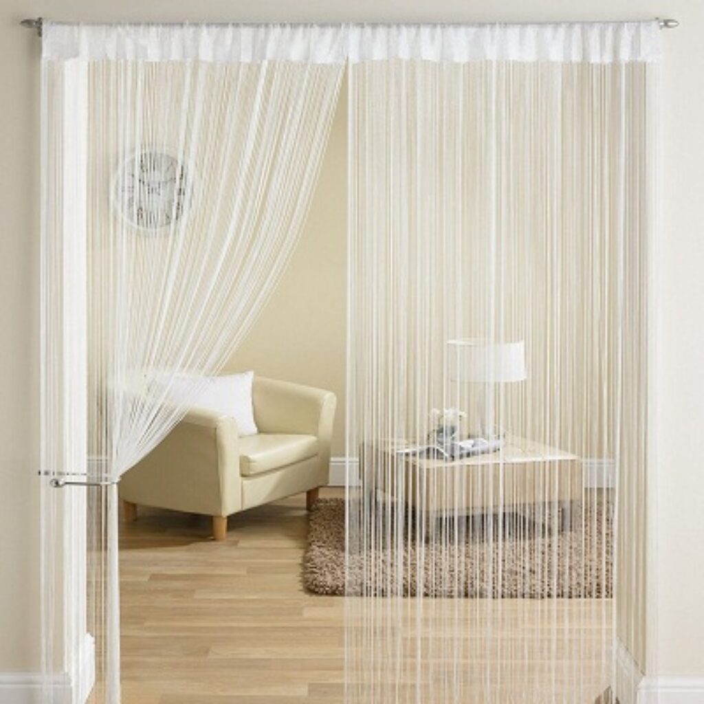 Exporthub 1 Piece Beautiful Polyester Door Threads String Curtain