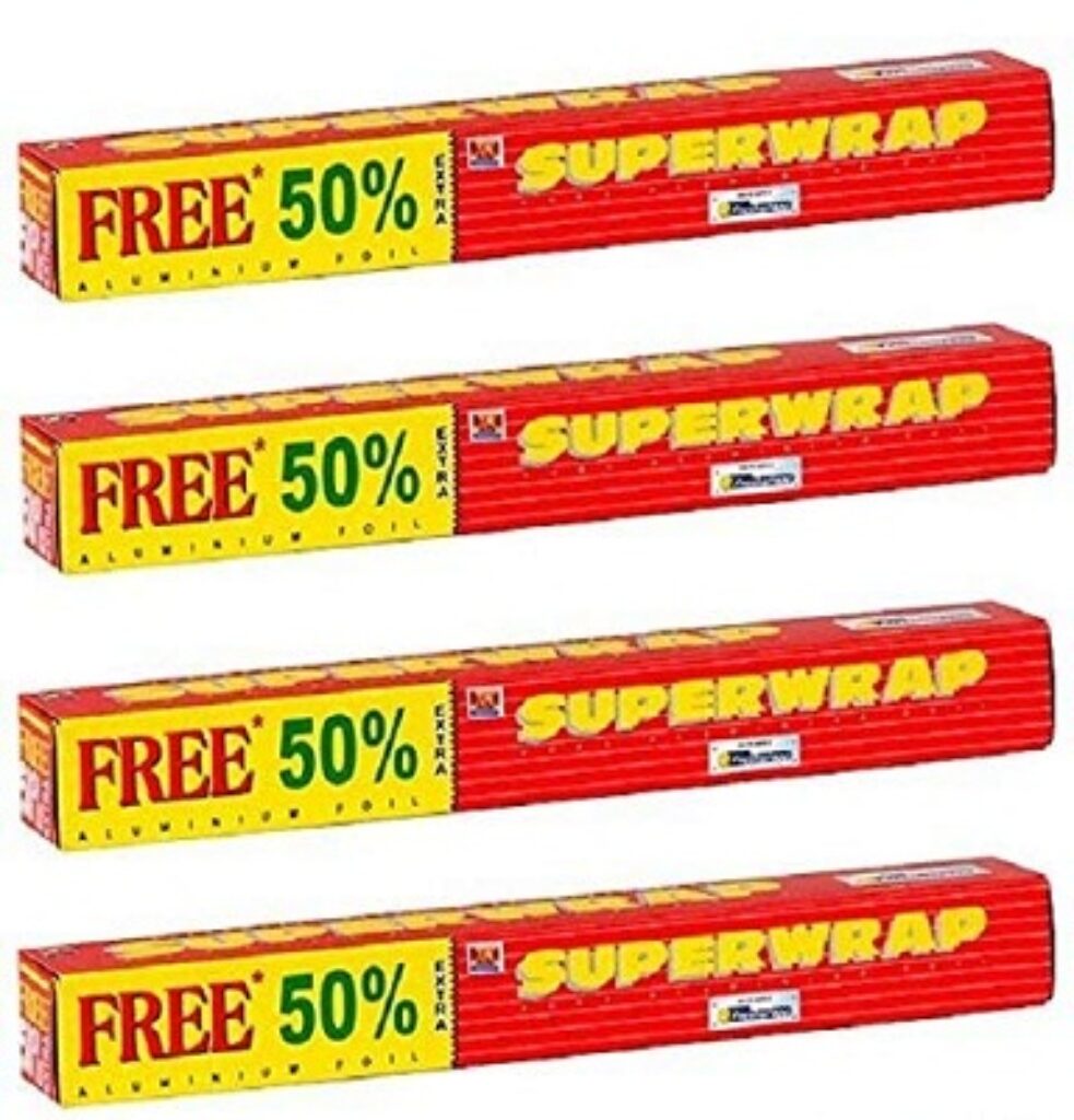 Superwrap Hindalco Aluminium Foil (Pack of 4)