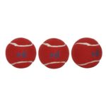 playR X Mumbai Indians Super Turf Balls Pack of 3 - Red